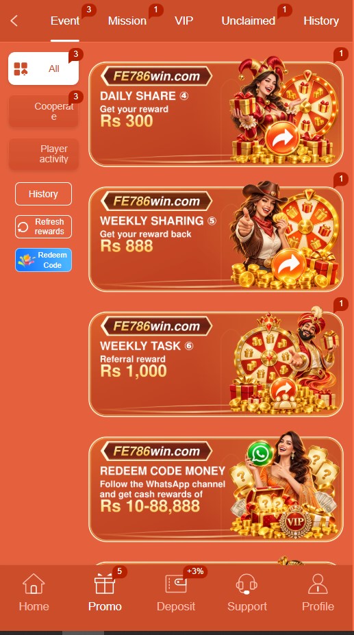 FE786 Win Game